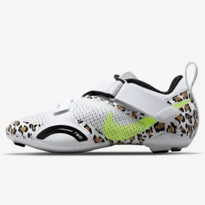 NIKE SuperRep Cycle Indoor Animal Print Cycling Shoes Womens 7