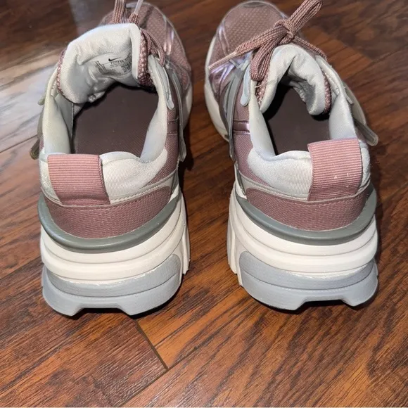 Nike V2K Run Smokey Mauve, Cobblestone, Light Smoke Grey, Low Top Sneakers W 11