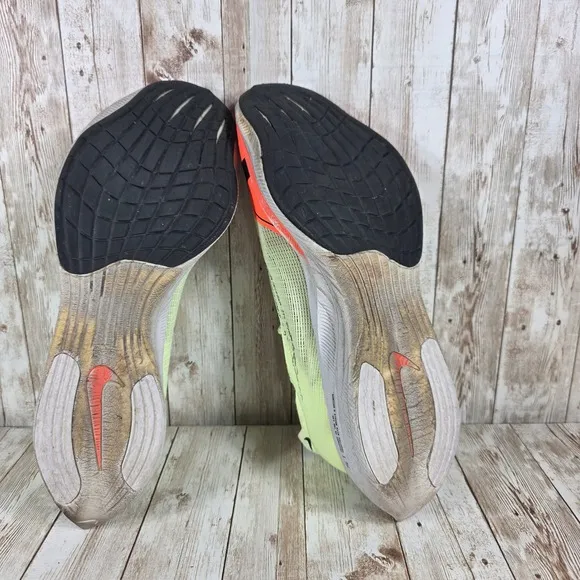 Nike Vaporfly NEXT% 2 Mens Running Shoes Neon Orange Lightweight Size 10