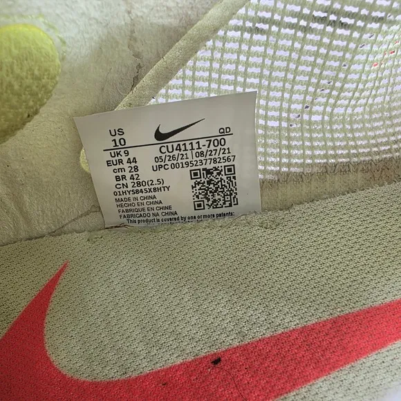 Nike Vaporfly NEXT% 2 Mens Running Shoes Neon Orange Lightweight Size 10