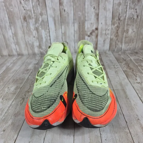 Nike Vaporfly NEXT% 2 Mens Running Shoes Neon Orange Lightweight Size 10