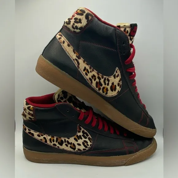 Nike VTG Blazer Mid PRM QS “Safari Pack” Leopard 638322-002 Men’s 10 US 9 UK