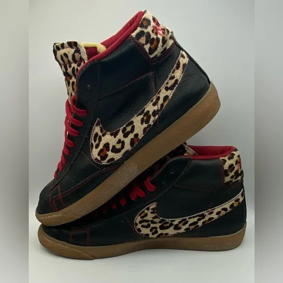 Nike VTG Blazer Mid PRM QS “Safari Pack” Leopard 638322-002 Men’s 10 US 9 UK