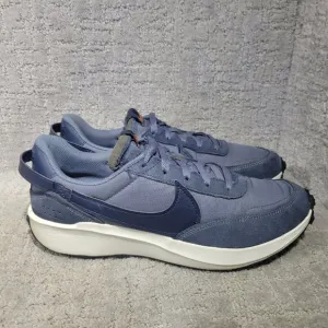 Nike Waffle Debut SE FJ4196-001 Mens Size US 10.5 Blue Running Sneaker Shoes