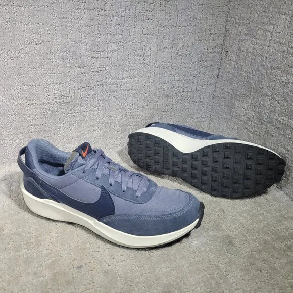 Nike Waffle Debut SE FJ4196-001 Mens Size US 10.5 Blue Running Sneaker Shoes