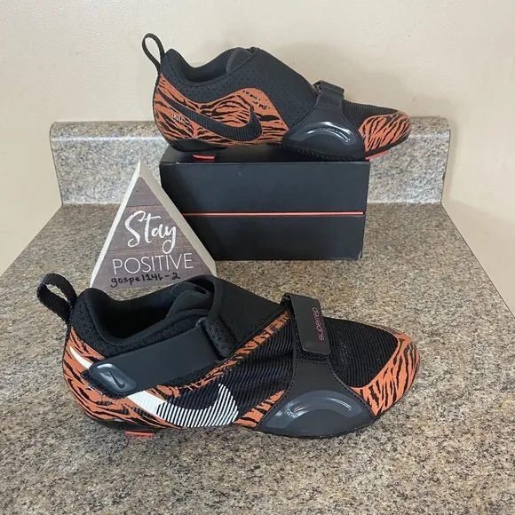 Nike Womens SuperRep Cycle Tiger Indoor Cycling Shoes‎ Size 7.5 CJ0775-018