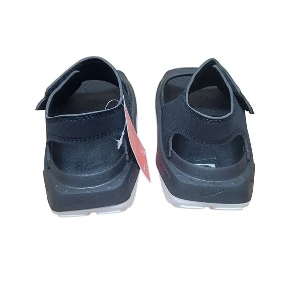 🤩Nike Youth Sz 5Y Women 6.5  Playscape Black Sandals Slide Slippers CU5296-001