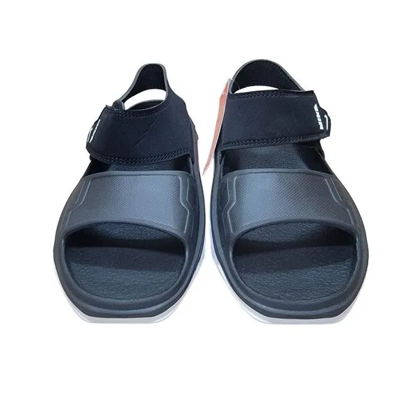 🤩Nike Youth Sz 5Y Women 6.5  Playscape Black Sandals Slide Slippers CU5296-001