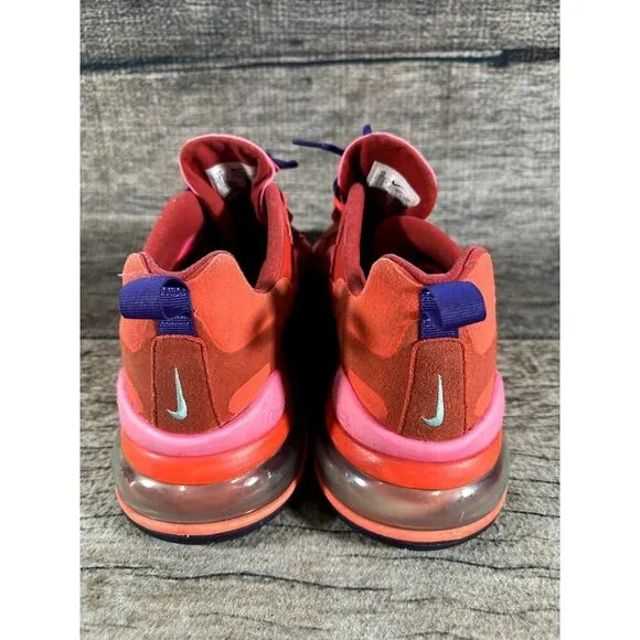 Nike Air Max 270 React Electronic Mens Size 13 Running Shoes Sneakers AO4971-600