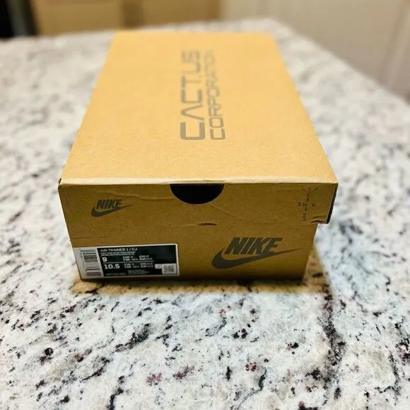 Nike Air Trainer 1 SP “Travis Scott Grey Haze” Size:9M