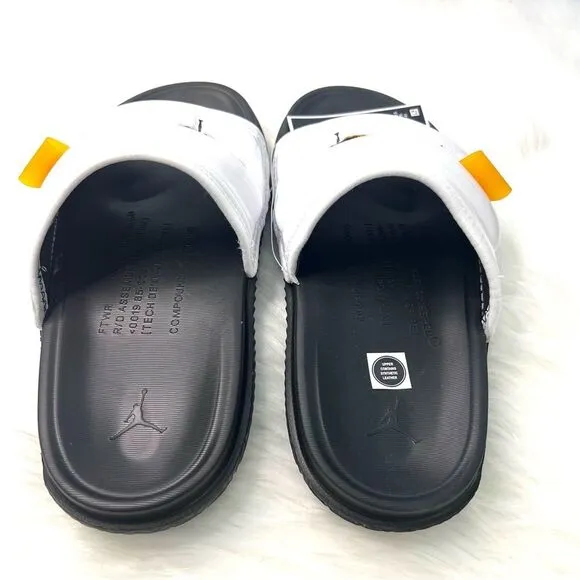 Nike Jordan Super Play Slide Slippers White/Taxi DM1683-170, Men Size 8
