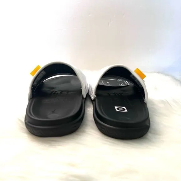 Nike Jordan Super Play Slide Slippers White/Taxi DM1683-170, Men Size 8