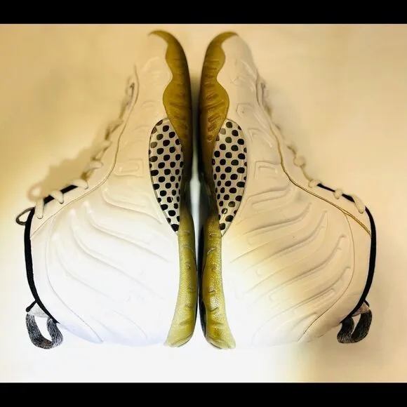 Nike little Posite One Foamposite GS White Ice 644791-102 Youth Sneakers SZ6.5Y
