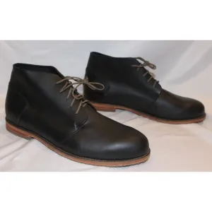 Nisolo Everyday Chukka Boot Black Leather Upper Leather Sole Mens 11 NIB