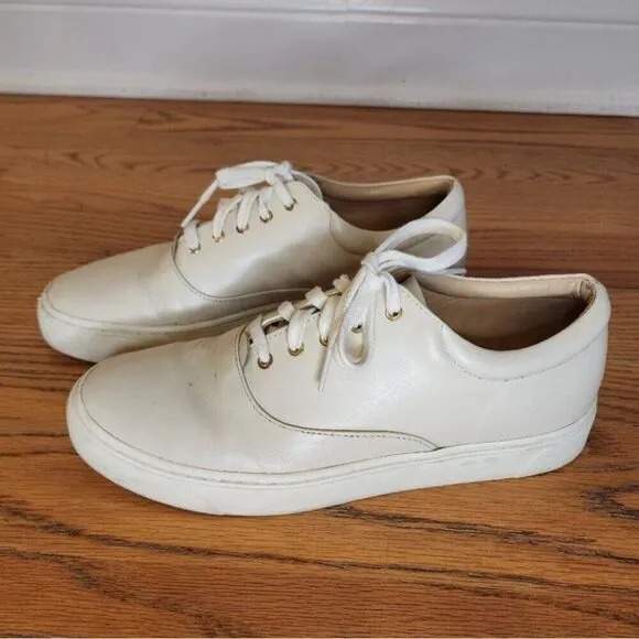 Nisolo Everyday Classic Leather Sneaker Water Resistant 10 Bone