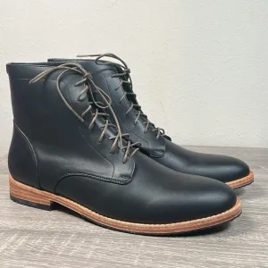 Nisolo Men's Everyday Lace-Up Boot Black Shoes