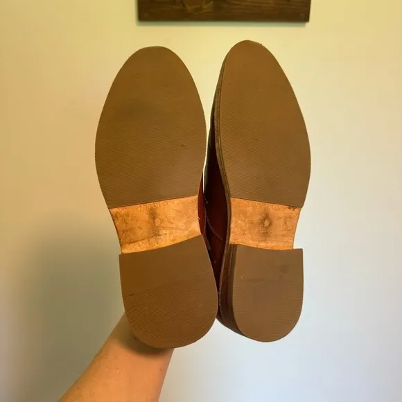Nisolo Men’s Everyday Oxford Shoes in Brandy Size 9