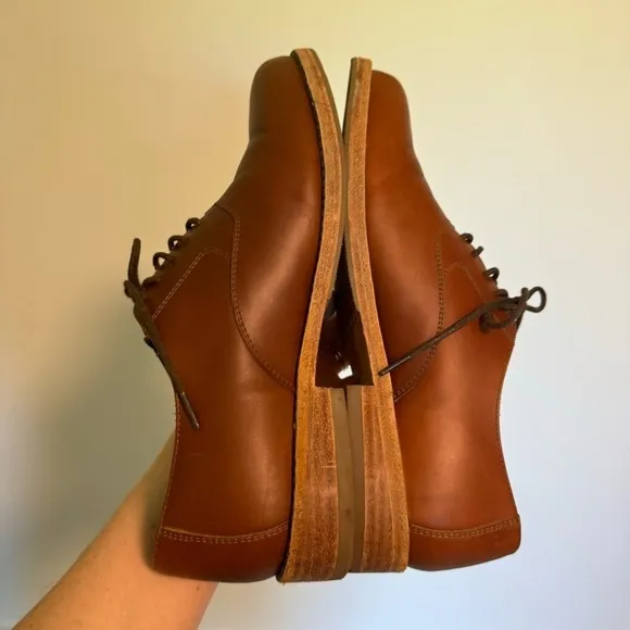 Nisolo Men’s Everyday Oxford Shoes in Brandy Size 9