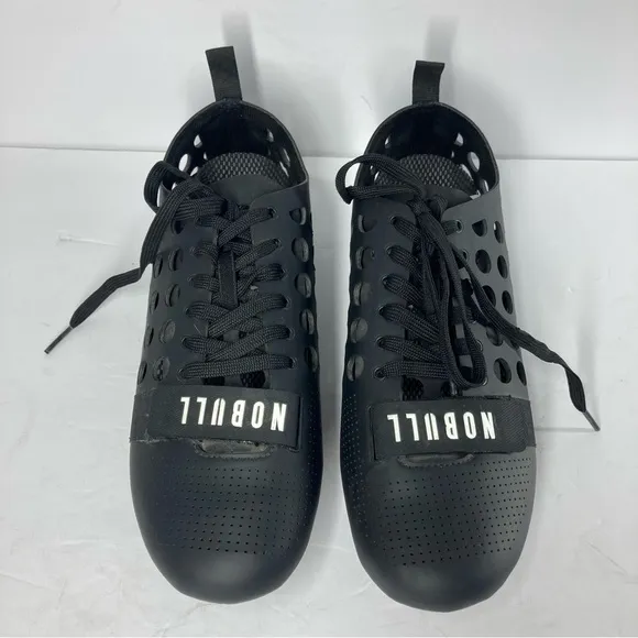 NO BULL Cycling Shoes Mens Size 9 Women's 10.5 Black Indoor Outdoor