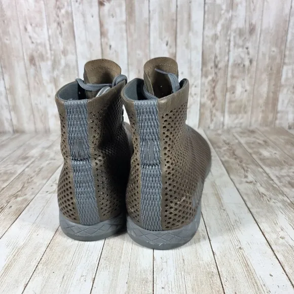 NOBULL High Top Trainer CrossFit Lifting‎ Shoes Olive Perforated Mens 10.5