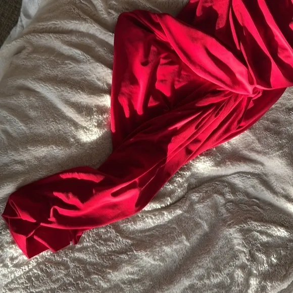 Norma Kamali Diana dress red NEW NWT