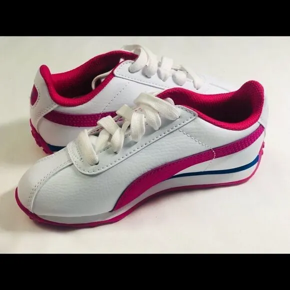 NWB Puma Turin ps white ultra magenta sneakers 12C