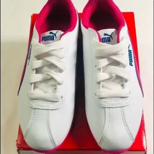 NWB Puma Turin ps white ultra magenta sneakers 12C