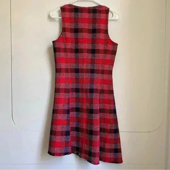 NWOT Derek Lam 10 Crosby Plaid Button Down Dress 2