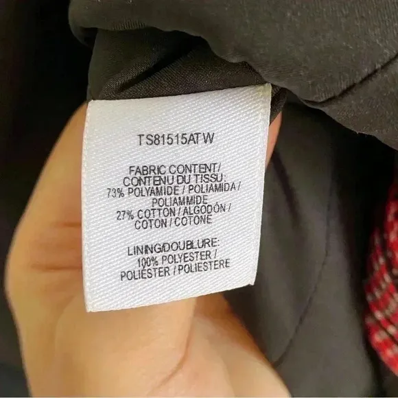 NWOT Derek Lam 10 Crosby Plaid Button Down Dress 2