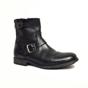 NWOT FRYE Tyler Engineer Ankle Boot Buckles
