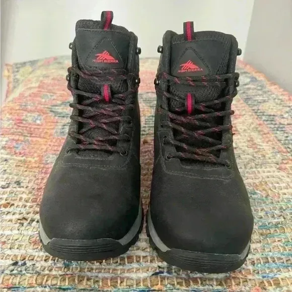NWOT High Sierra “Piney” Waterproof Hiking Boots Mens Size 10