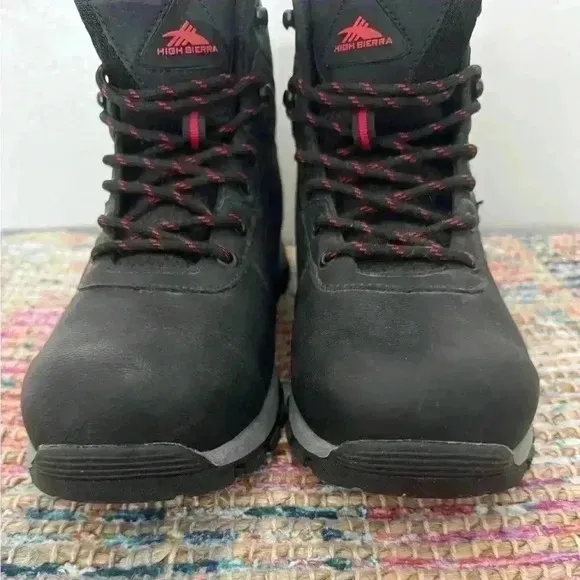 NWOT High Sierra “Piney” Waterproof Hiking Boots Mens Size 10