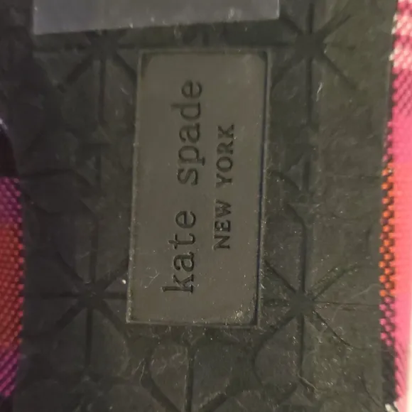 NWOT Kate Spade Red and Black Cozy Plaid Slippers (26)
