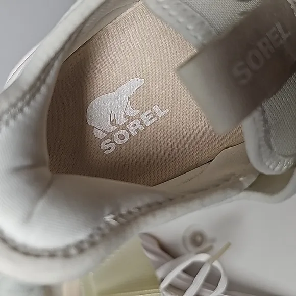 NWOT Sorel Kinetic Breakthru Day Lace Sneaker Tennis Shoes Lifestyle White 9.5