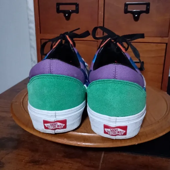 NWOT Vans Men's Multicolor Sneakers_12