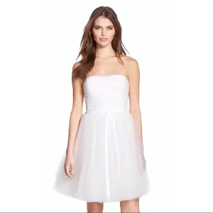 NWT $198 | Ivory | luxury prom 2  | Tulle Dress 2  | short luxury dress 2
