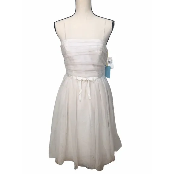 NWT $198 | Ivory | luxury prom 2  | Tulle Dress 2  | short luxury dress 2