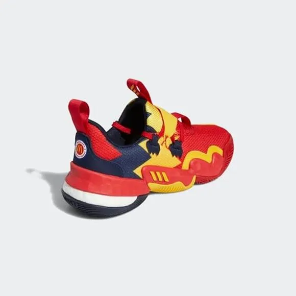 NWT adidas Men's Trae Young 1 Shoes,red/bold gold/team navy-Size 11.5