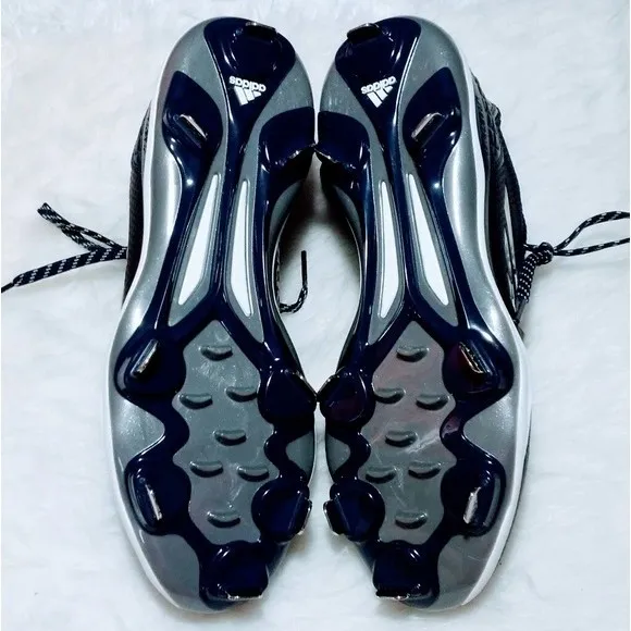 NWT Adidas PowerAlley 5 Baseball Cleats US 7 Metal Spikes Athletic Turf Shoes