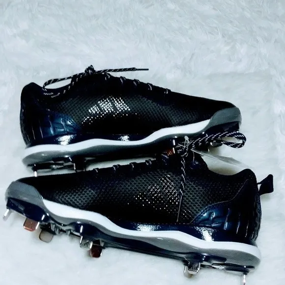 NWT Adidas PowerAlley 5 Baseball Cleats US 7 Metal Spikes Athletic Turf Shoes