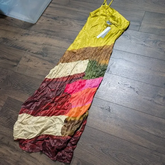 NWT Anthropologie‎ Blnk London One Shoulder Dress Size MP