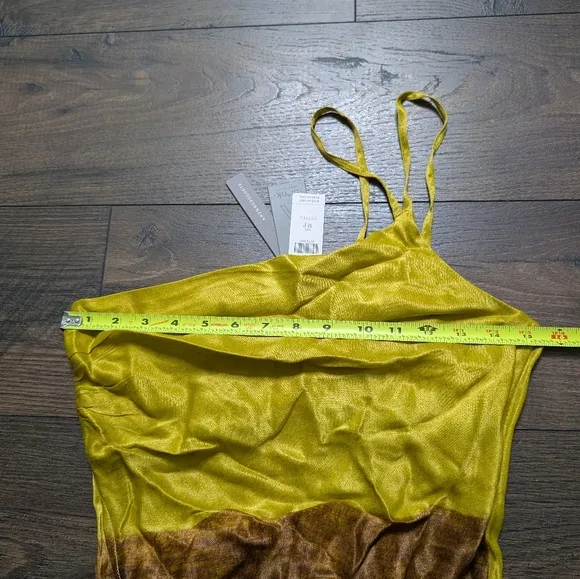 NWT Anthropologie‎ Blnk London One Shoulder Dress Size MP