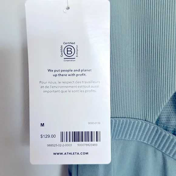 NWT Athleta Ryder Dress, Minimalist Grey, Med.
