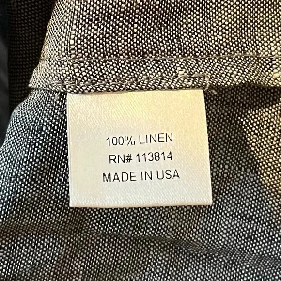 NWT BILLY REID 100% Linen Lagenlook Minimalist Belted Buttondown Shirt Dress