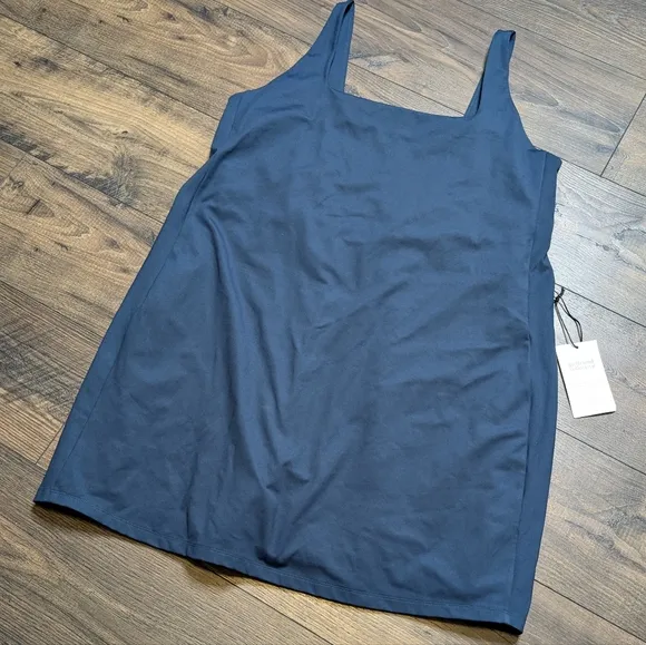 NWT Girlfriend Collective Navy Blue Dress‎ Skort Size XXXL