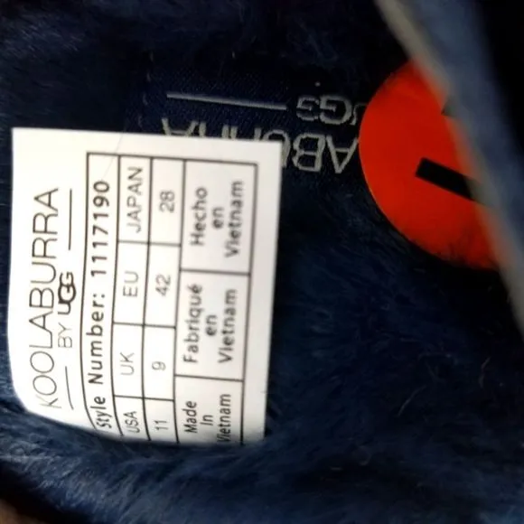 NWT Koolaburra by Ugg Fur Slippers Size 11.  S714