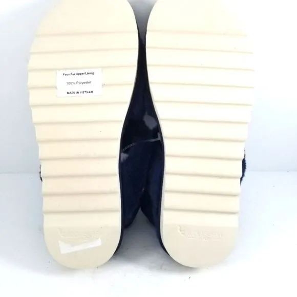 NWT Koolaburra by Ugg Fur Slippers Size 11.  S714