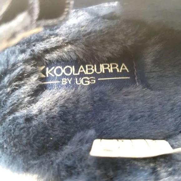 NWT Koolaburra by Ugg Fur Slippers Size 11.  S714