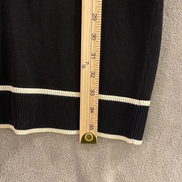 NWT lovers and friends black pearl gold button embellished mini dress size S