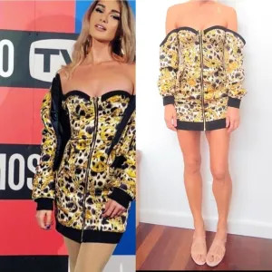 Nwt Moschino MOB WIFE luxury red couture x h&amp;m dress 2